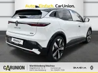 Gebraucht Renault Megane E-Tech Techno 160 kW (218 PS) 2024 Arktisweiß, black pearlschwa Limousine