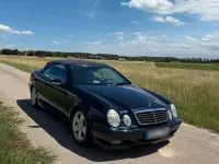 Gebraucht Mercedes CLK200 163 PS (119 kW) 2001 Blau Cabrio
