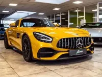 Gebraucht Mercedes AMG GT C AMG 557 PS (409 kW) 2020 Gelb Coupé
