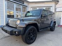 Gebraucht Jeep Wrangler Unlimited Sahara 200 PS (147 kW) 2018 Grau SUV