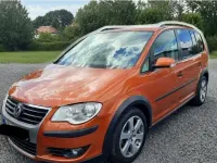 Gebraucht VW Touran Cross 140 PS (102 kW) 2008 Orange Van / Kleinbus