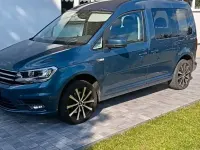 Gebraucht VW Caddy Comfortline 150 PS (110 kW) 2017 Grün Van / Kleinbus