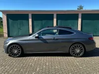 Gebraucht Mercedes C250 AMG line 211 PS (155 kW) 2017 Grau Coupé