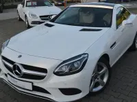 Gebraucht Mercedes SLC200 AMG line 184 PS (135 kW) 2018 Polarweiss  unilack Cabrio