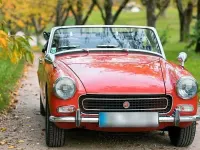 Gebraucht MG Midget 45 PS (33 kW) 1971 Rot Cabrio