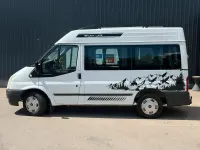 Gebraucht Ford Tourneo 125 PS (91 kW) 2012 Weiß Van / Kleinbus