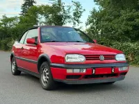 Gebraucht VW Golf 90 PS (66 kW) 1994 Rot Cabrio
