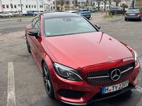 Gebraucht Mercedes C250 AMG line 211 PS (155 kW) 2017 Rot Coupé