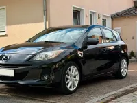 Używany Mazda 3 Edition 150 KM (110 kW) 2012 Czarny Sedan/Limuzyna
