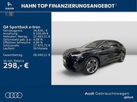 Gebraucht Audi Q4 Sportback e-tron S-Line 125 kW (170 PS) 2022 Schwarz SUV