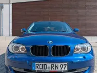 Gebraucht BMW 116 Basis 122 PS (89 kW) 2008 Blau Kleinwagen