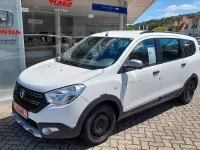 Gebraucht Dacia Lodgy Stepway 131 PS (96 kW) 2021 Weiß Van / Kleinbus