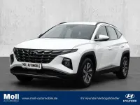 Gebraucht Hyundai Tucson Select 150 PS (110 kW) 2023 Serenity white / mic SUV