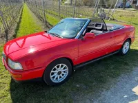 Gebraucht Audi Cabriolet 116 PS (85 kW) 1994 Rot Cabrio