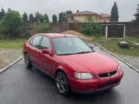Usata Honda Civic 90 CV (66 kW) 1997 Rosso Berlina