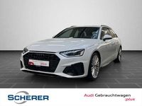 Gebraucht Audi A4 S-Line 150 PS (110 kW) 2022 Gletscherweiß metallic Kombi