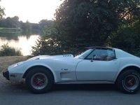 Gebraucht Corvette C3 218 PS (160 kW) 1977 Weiß Cabrio