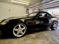 Gebraucht Mercedes SLK320 AMG 218 PS (160 kW) 2004 Schwarz Cabrio