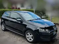 Gebraucht VW Polo Trendline 60 PS (44 kW) 2013 Schwarz Kleinwagen