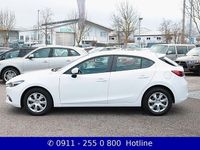 Gebraucht Mazda 3 Prime-Line 101 PS (74 kW) 2018 Weiß Limousine