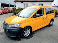 Gebraucht VW Caddy 122 PS (89 kW) 2021 Gelb Van / Kleinbus