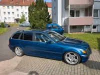 Gebraucht BMW 320 170 PS (125 kW) 2002 Blau Kombi