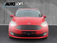Gebraucht Ford Grand C-Max Titanium 125 PS (91 kW) 2017 Rot Van / Kleinbus