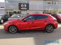 gebraucht Mazda 3 SKYACTIVE-G 120 Exclusive-Line Navi LED PDC HUD Rear View