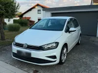 Gebraucht VW Golf Sportsvan 116 PS (85 kW) 2019 Weiß Van / Kleinbus