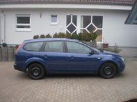 Gebraucht Ford Focus Style 101 PS (74 kW) 2007 Blau metallic Kombi