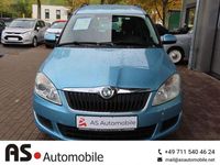 Gebraucht Skoda Roomster Ambition 86 PS (63 kW) 2012 Miami blau metallic Van / Kleinbus
