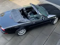Usata Jaguar XKR 363 CV (266 kW) 2002 Nero Cabrio