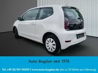 Gebraucht VW up! Move 60 PS (44 kW) 2019 Weiß Kleinwagen