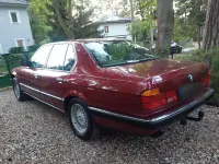 Gebraucht BMW 730 188 PS (138 kW) 1991 Rot Limousine