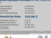 Neu VW ID. Polo Edition 155 kW (211 PS) 2026 Blau Kleinwagen