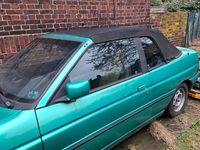 Gebraucht Ford Escort Cabriolet 90 PS (66 kW) 1994 Grün Cabrio