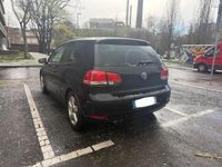 Gebraucht VW Golf VI Trendline 110 PS (80 kW) 2009 Schwarz Kleinwagen