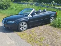 Occasion Audi A4 Cabriolet Performance 163 ch (119 kW) 2003 Noir Cabriolet