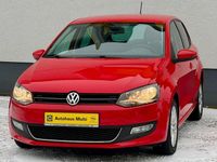 Gebraucht VW Polo Highline 86 PS (63 kW) 2009 Rot Limousine