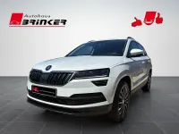 Gebraucht Skoda Karoq Style 150 PS (110 kW) 2022 Moonweiss metallic SUV