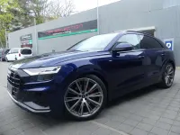 Gebraucht Audi Q8 S-Line 340 PS (250 kW) 2022 Navarrablau metallic SUV