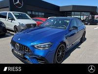 Gebraucht Mercedes C63 AMG AMG 476 PS (350 kW) 2024 Metalliclack spektralblau Limousine