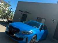 Gebraucht BMW 128 M Sport 265 PS (194 kW) 2022 Blau Kleinwagen