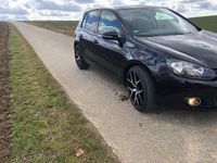 Gebraucht VW Golf VI Style 122 PS (89 kW) 2011 Schwarz Kleinwagen