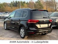 Gebraucht VW Touran Highline 150 PS (110 kW) 2021 Schwarz Van / Kleinbus