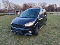 Gebraucht Ford Tourneo Courier Ambiente 101 PS (74 kW) 2014 Schwarz Van / Kleinbus