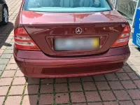 Gebraucht Mercedes C180 143 PS (105 kW) 2003 Rot Limousine