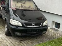 Gebraucht Opel Zafira Edition 125 PS (91 kW) 2000 Schwarz Van / Kleinbus