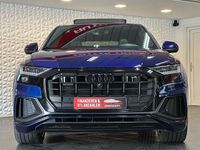 Gebraucht Audi Q8 S-Line 286 PS (210 kW) 2021 Navarrablau metallic SUV