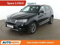 Usata BMW X3 xLine 190 CV (139 kW) 2015 Nero SUV
